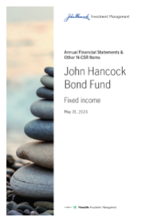 John Hancock Bond Fund annual report