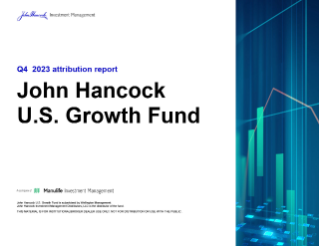John Hancock U.S. Growth Fund Attribution report