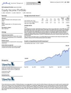 John Hancock Freedom 529 Equity Income Portfolio investor fact sheet