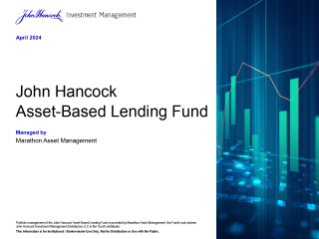 John Hancock Asset-Based Lending Fund presentation