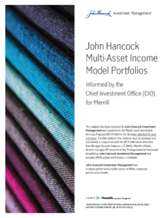 John Hancock Multi-Asset Income Model Portfolios Merrill Brochure (PERFORMANCE)